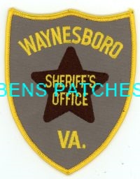 VIRGINIA,WAYNESBORO SHERIFF 3